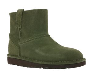 UGG Australia Echtleder-Boots lässige Damen Low Stiefel Grün