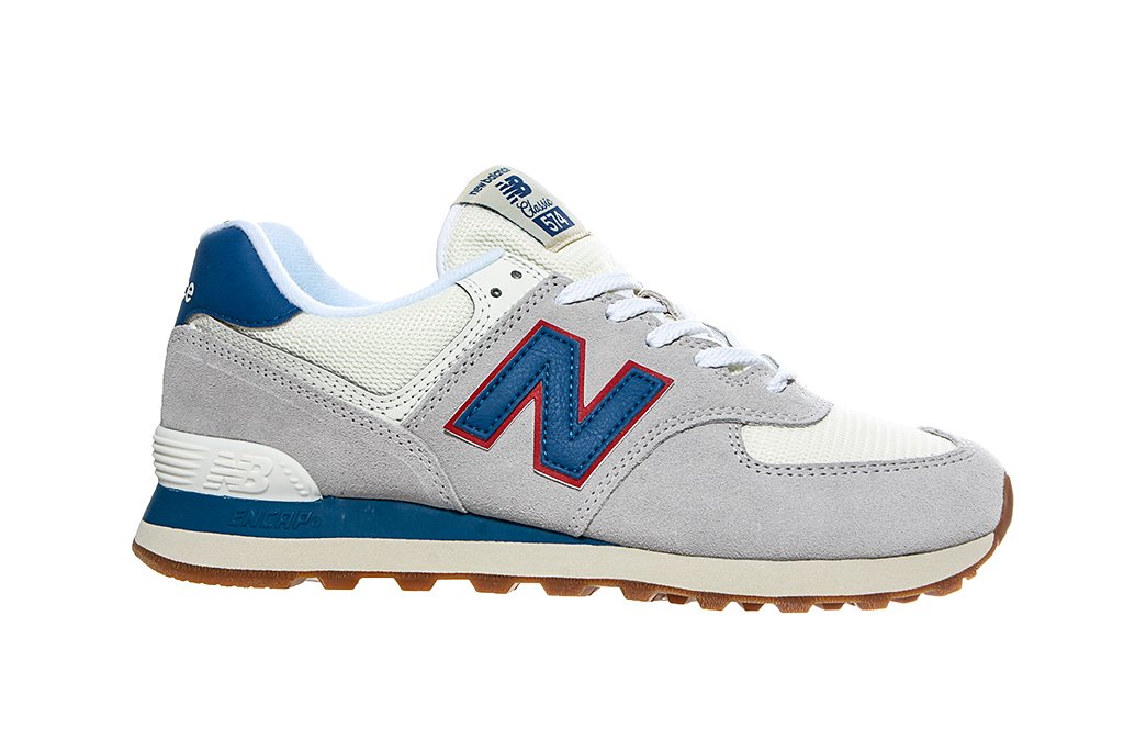 new balance ml574 grau blau
