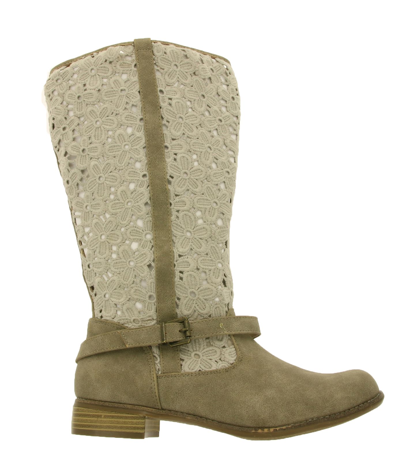 sheego Stiefel grandiose Damen Sommer Stiefel in einem transparentem Design GrauBraun sheego Stiefel grandiose Damen Sommer Stiefel in einem transparentem Design GrauBraun