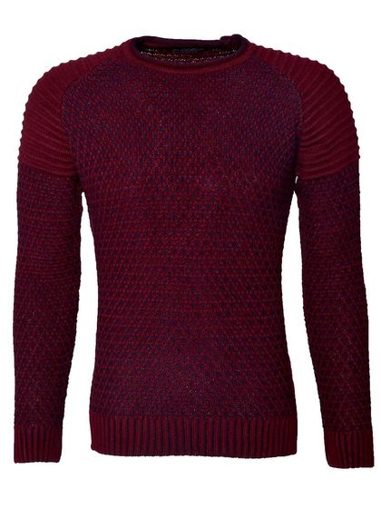 MADMEXT Herren Pullover Rot